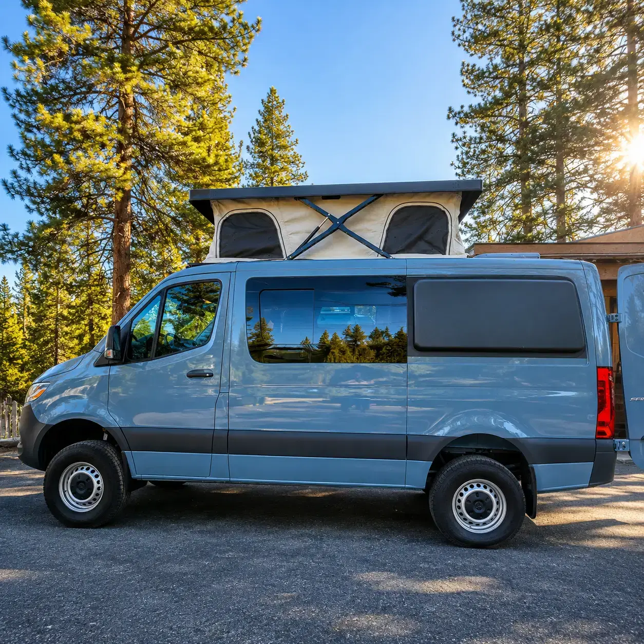 Lowroof Poptop - Luxury Custom Camper Van by Big Bear Vans
