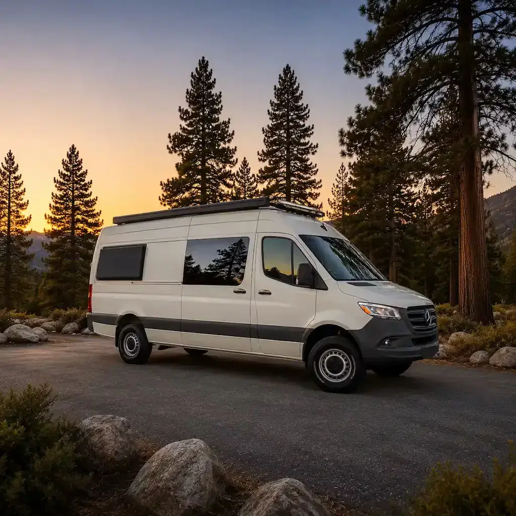 Montreal Stone Gray AWD 170 - Luxury Custom Camper Van by Big Bear Vans