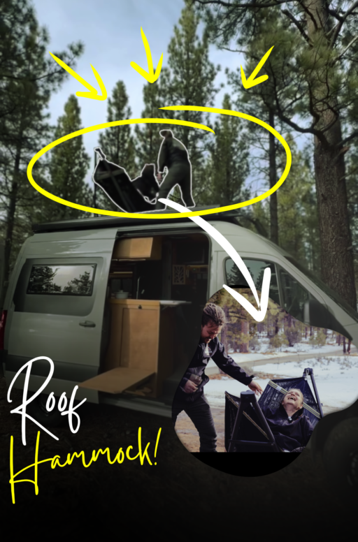 Roof Hammock - Big Bear Vans