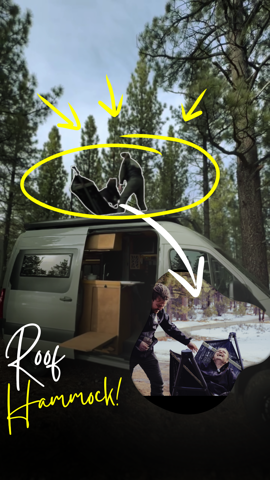 Roof Hammock - Big Bear Vans