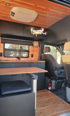 Wooden Interior Design - Big Bear Vans