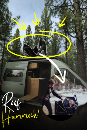 Roof Hammock - Big Bear Vans